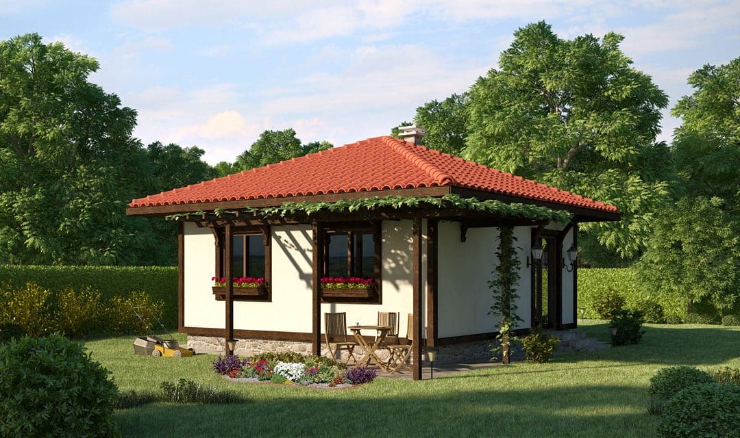 Проект на къща Хубав дом с РЗП 45 кв.м.